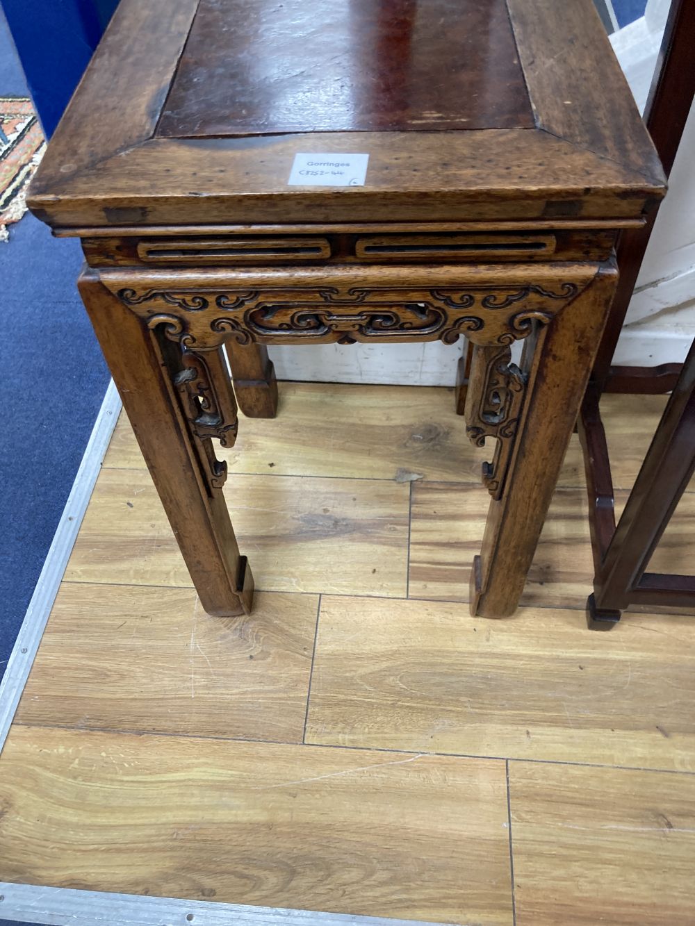 Two Chineses jardiniere stands, tallest 91cm